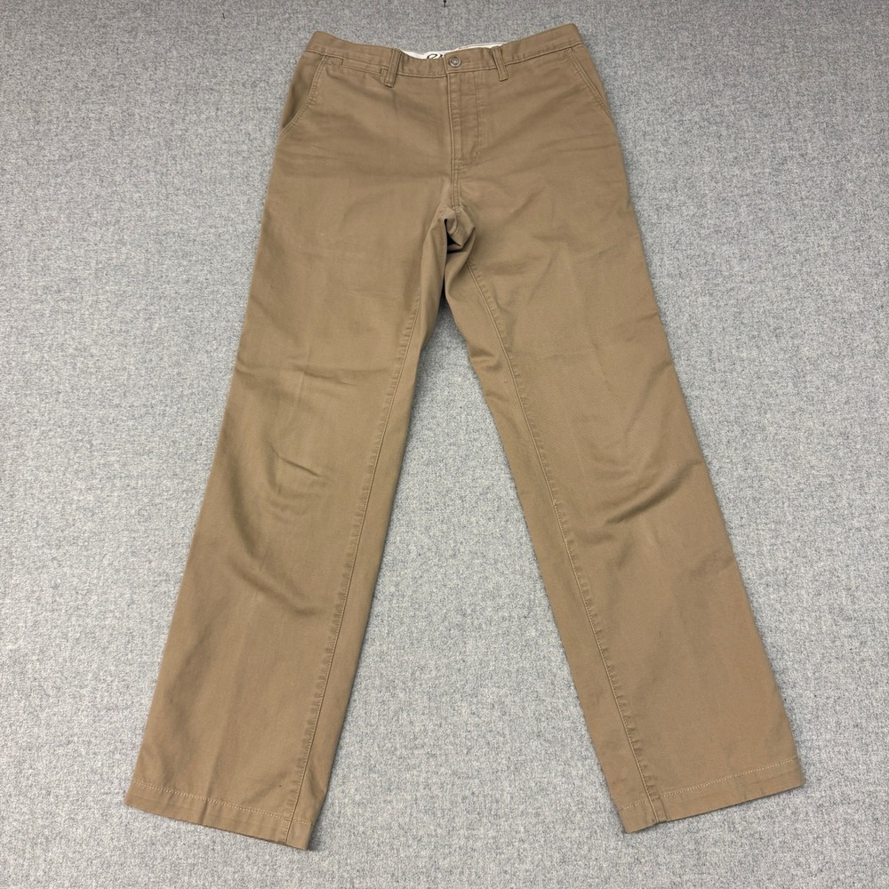 Eddie Bauer | Legendwash Chino Pants | 34x36 | Tan | Straight Leg Cotton Twill